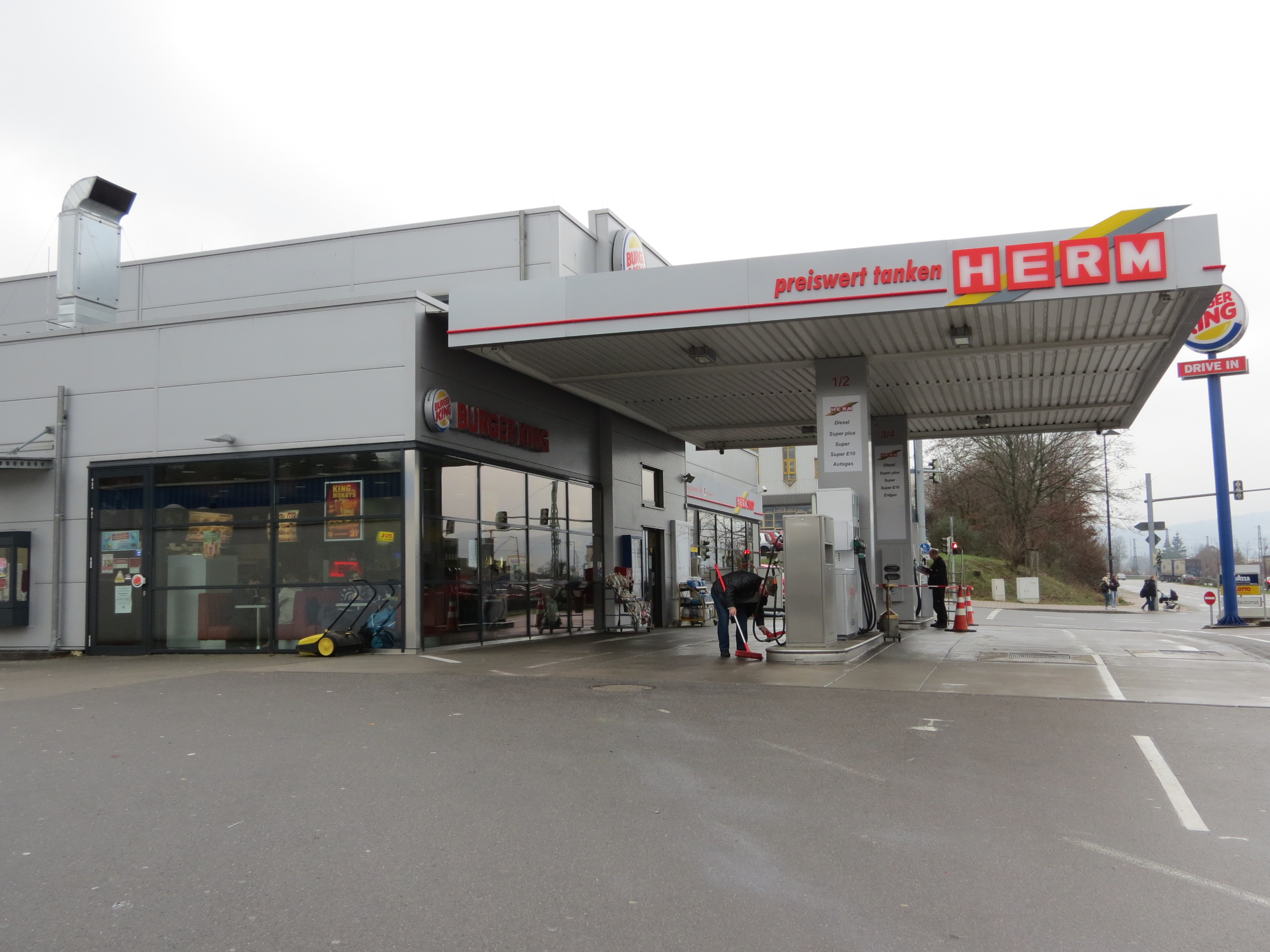 Bild zeigt Schnellrestaurant Burger King in Mosbach